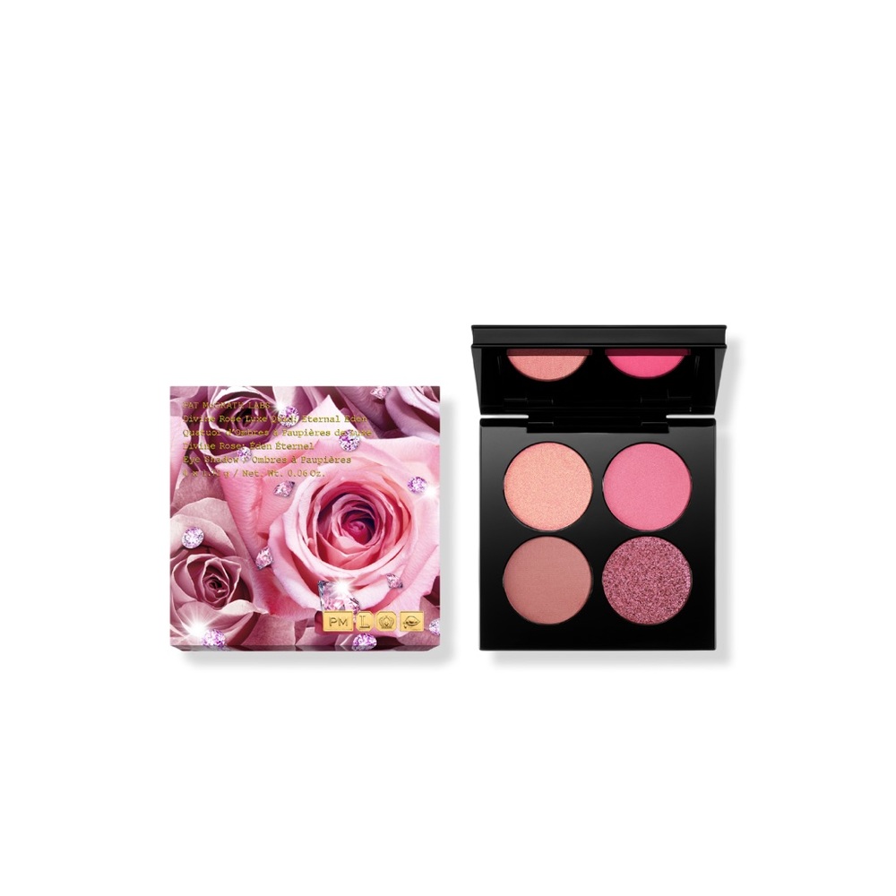 Pat McGrath Labs Divine Rose Luxe Eyeshadow Quad: Eternal Eden BNIB